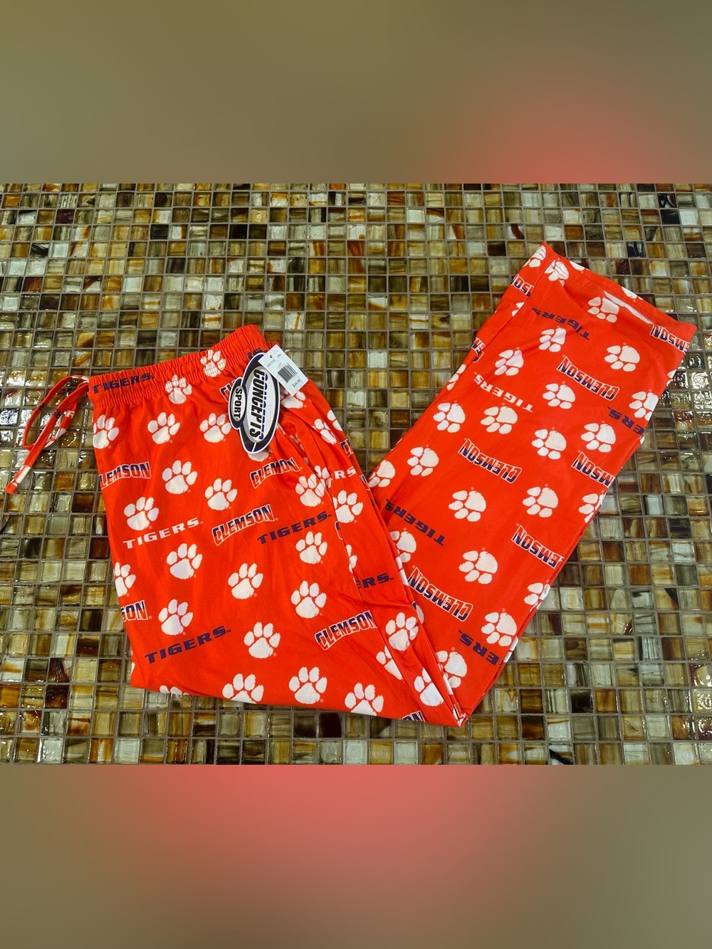 NWT Clemson Tigers Pajama Pants/Lounge Pants~Large~$34